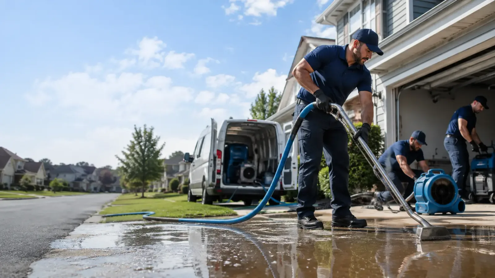 Flood Damage Restoration in Bison, KS